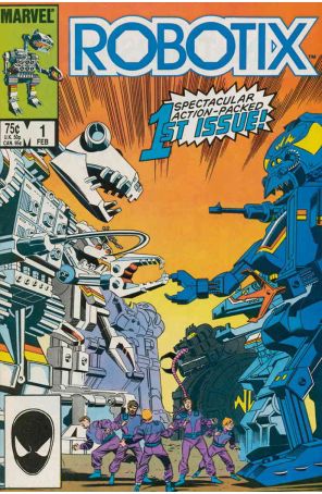 Robotix 1 published by Marvel