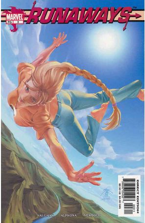 Runaways 3 published by Marvel with cover art by Jo Chen