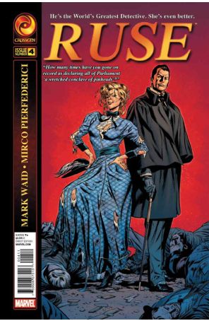 Ruse (2nd Series) 4 published by Marvel with cover art by Butch Guice