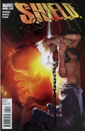 S.H.I.E.L.D. (2nd Series) 4 published by Marvel with cover art by Gerald Parel