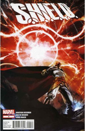 S.H.I.E.L.D. (3rd Series) 4 published by Marvel with cover art by Gerald Parel