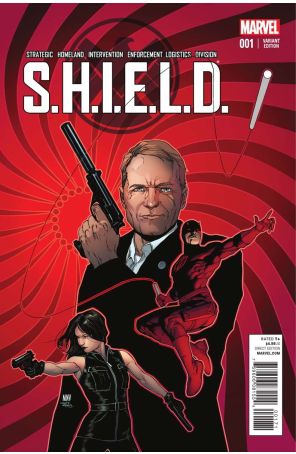 S.H.I.E.L.D. (4th Series) 1J published by Marvel with cover art by Steve McNiven