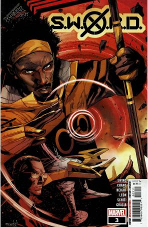 S.W.O.R.D. (2nd Series) 3 published by Marvel with cover art by Valerio Schiti