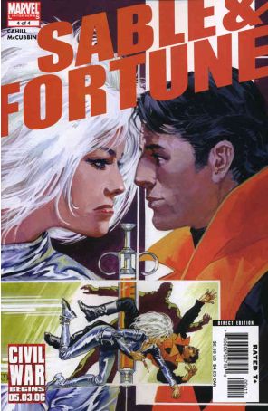 Sable And Fortune 4 published by Marvel
