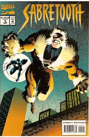 Sabretooth Classic 5 published by Marvel with cover art by Scott McDaniel