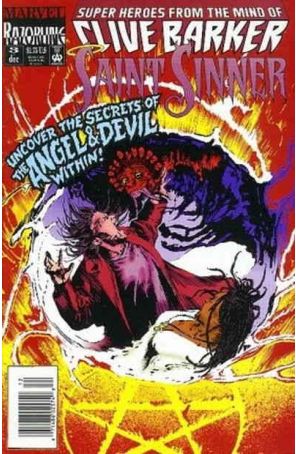 Saint Sinner 3 (Newsstand) published by Marvel with cover art by Tristan Schane