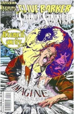 Saint Sinner 4 published by Marvel with cover art by Tristan Schane