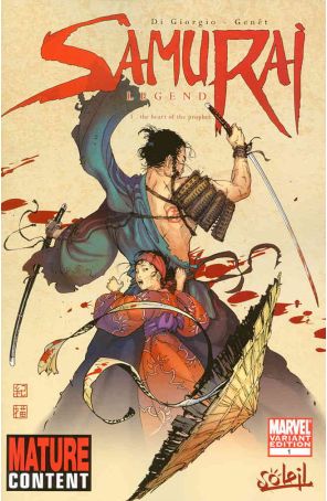 Samurai: Legend (Marvel) 1A published by Marvel with cover art by Frédéric Genêt