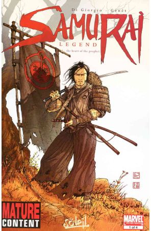 Samurai: Legend (Marvel) 1 published by Marvel with cover art by Frédéric Genêt