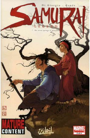 Samurai: Legend (Marvel) 2 published by Marvel with cover art by Frédéric Genêt