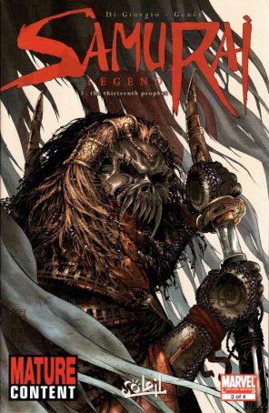 Samurai: Legend (Marvel) 3 published by Marvel with cover art by Frédéric Genêt