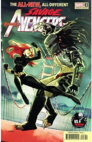 Savage Avengers (2nd Series) 3B published by Marvel with cover art by Mirka Andolfo