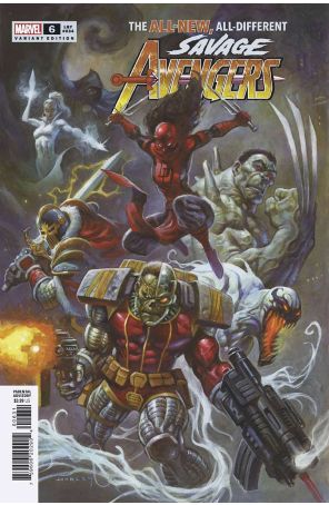 Savage Avengers (2nd Series) 6B published by Marvel with cover art by Alex Horley