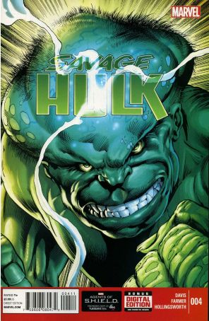 Savage Hulk (2nd Series) 4 published by Marvel with cover art by Alan Davis