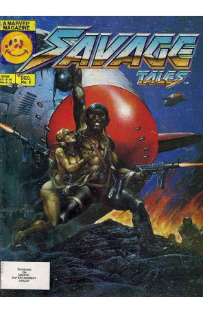 Savage Tales (2nd Series) 2 published by Marvel with cover art by Arthur Suydam