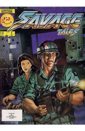 Savage Tales (2nd Series) 3 published by Marvel with cover art by Mitch O’Connell