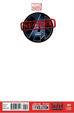 Secret Avengers (2nd Series) 1 (Blank) published by Marvel