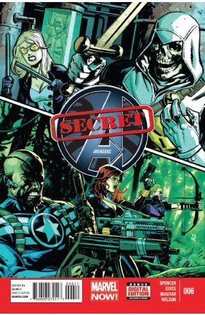 Secret Avengers (2nd Series) 6 published by Marvel with cover art by Nic Klein