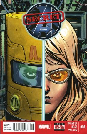 Secret Avengers (2nd Series) 8 published by Marvel with cover art by Nic Klein