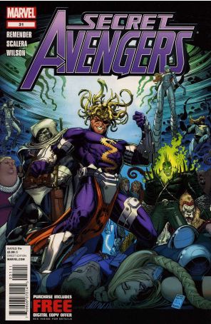 Secret Avengers 31 published by Marvel with cover art by Arthur Adams