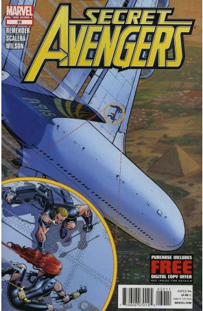 Secret Avengers 32 published by Marvel with cover art by Arthur Adams