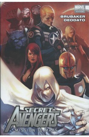Secret Avengers TPB HC 1 published by Marvel with cover art by Mike Deodato Jr.