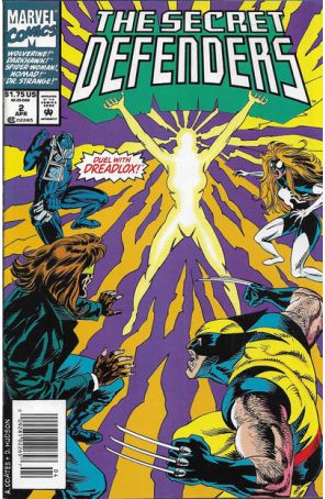Secret Defenders 2 (Newsstand) published by Marvel with cover art by Andre Coates