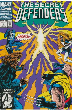 Secret Defenders 2 published by Marvel with cover art by Andre Coates