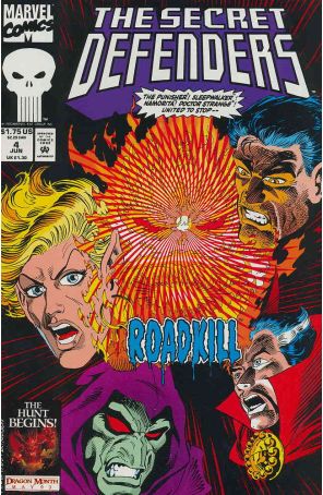 Secret Defenders 4 published by Marvel with cover art by Andre Coates