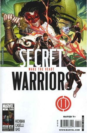 Secret Warriors 11 published by Marvel with cover art by Jim Cheung