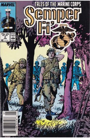Semper Fi 2 (Newsstand) published by Marvel with cover art by John Severin