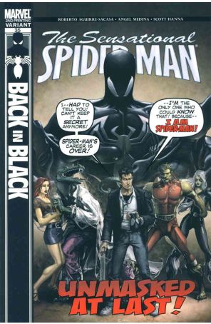 Sensational Spider-Man (3rd Series) 35 (2nd) published by Marvel with cover art by Clayton Crain
