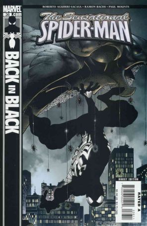 Sensational Spider-Man (3rd Series) 36 published by Marvel with cover art by Clayton Crain