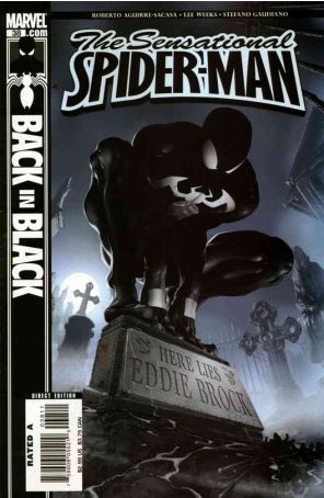 Sensational Spider-Man (3rd Series) 38 published by Marvel with cover art by Clayton Crain