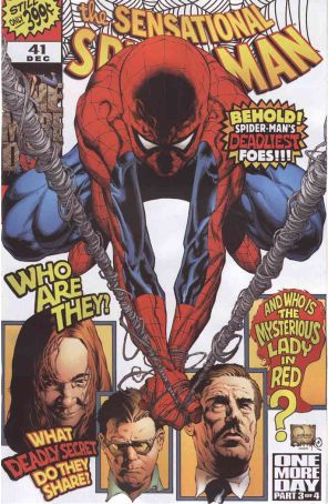 Sensational Spider-Man (3rd Series) 41 published by Marvel with cover art by Joe Quesada