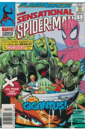 Sensational Spider-Man (2nd Series) Minus 1 published by Marvel with cover art by Mike Wieringo