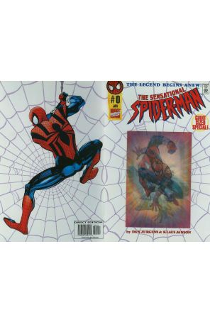 Sensational Spider-Man (2nd Series) 0 published by Marvel with cover art by Dan Jurgens