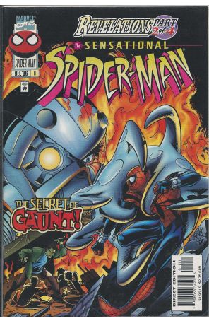 Sensational Spider-Man (2nd Series) 11 published by Marvel with cover art by Mike Wieringo