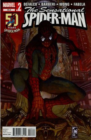 Sensational Spider-Man (2nd Series) 33.2 published by Marvel with cover art by Simone Bianchi