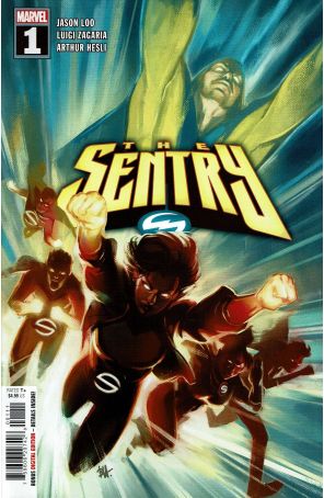 Sentry (4th Series) 1 published by Marvel with cover art by Ben Harvey