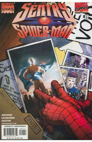 Sentry/Spider-Man 1 published by Marvel with cover art by Rick Leonardi