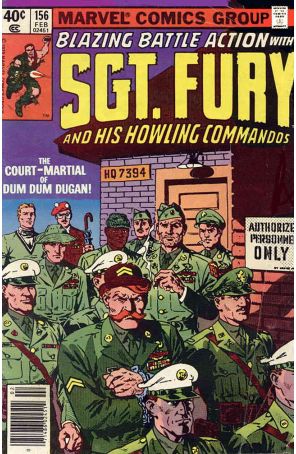 Sgt. Fury 156 published by Marvel