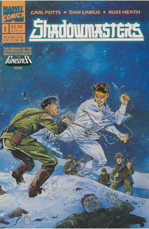 Shadowmasters 1 published by Marvel with cover art by Jim Lee