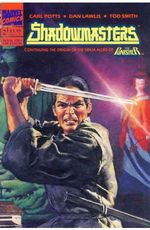 Shadowmasters 2 published by Marvel with cover art by Mark Texeira