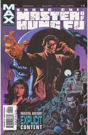 Shang Chi: Master of Kung Fu 4 published by Marvel with cover art by Paul Gulacy