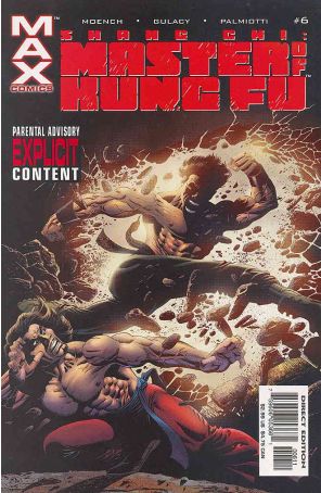 Shang Chi: Master of Kung Fu 6 published by Marvel with cover art by Paul Gulacy