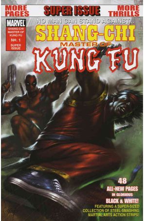 Shang-Chi: Master of Kung Fu One-Shot 1 published by Marvel with cover art by Lucio Parrillo