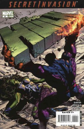 She-Hulk (2nd Series) 32 published by Marvel with cover art by Mike Deodato Jr.