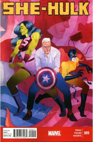 She-Hulk (3rd Series) 9 published by Marvel with cover art by Kevin Wada