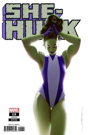 She-Hulk (4th Series) 15B published by Marvel with cover art by Jeff Dekal